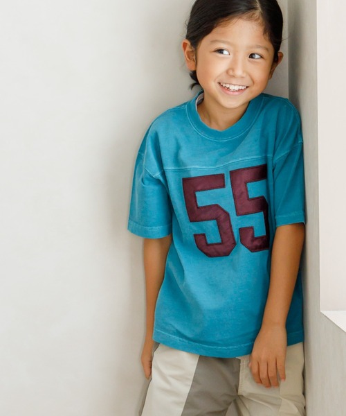 MAKE YOUR DAY tシャツ オーバーダイナンバリング半袖Tシャツ80