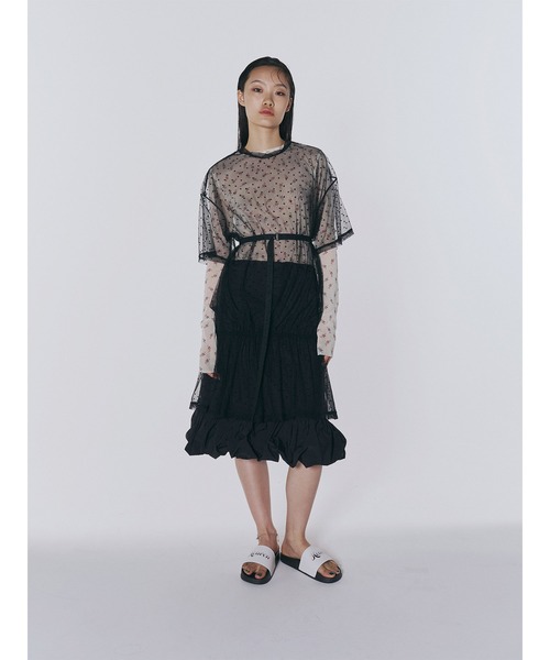 G.V.G.V.（ジーヴィージーヴィー） ワンピース SHEER DRESS : ZOZOTOWN