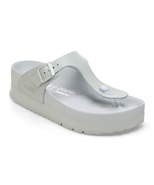 美品　papillio サンダル 39 (約25cm) ホワイト Papillio サンダル 「PAPILLIO/パピリオ」 GIZEH FLEX PLATFORM