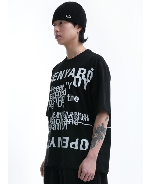 OY Tシャツ OY/オーワイ』 ROUND NECK ZIPPER LOGO/ネックZIPロゴ Tシャツ