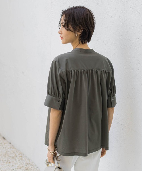 【ロートレアモン】ライクアウーヴンカットソー≪接触冷感/洗濯機で洗える≫ LAUTREAMONT tシャツ ライクアウーヴンカットソー「接触冷感