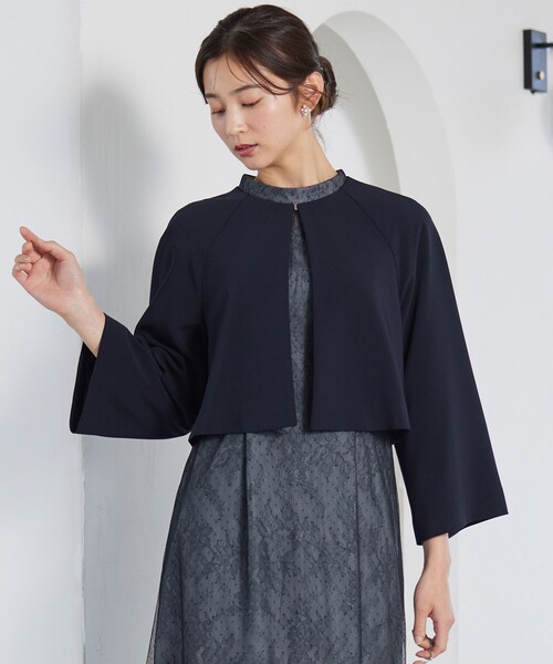 any SiS ジャケット ノーカラージャケット 「洗える」セレモニー