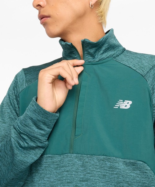 New Balance（ニューバランス） Heat Grid クオータージップトップ