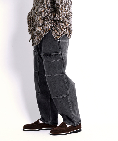 パンツ bal LOOSE FIT DENIM WORK PANT BLACK bal LOOSE FIT DENIM WORK PANT BLACK 通販 商品ページ octavia