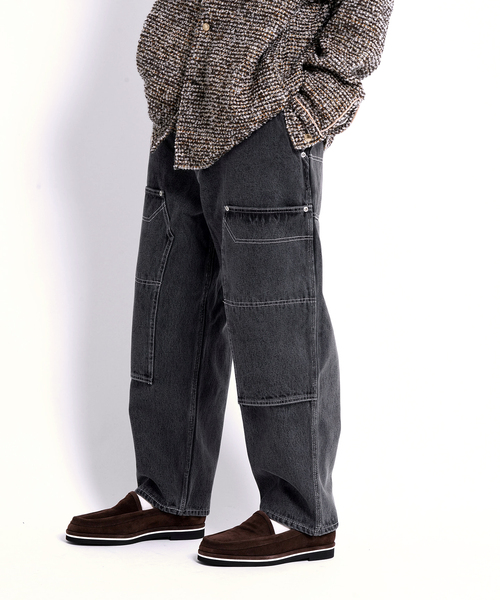 BAL ジーンズ 「BAL / バル」LOOSE FIT DENIM WORK PANT メンズ