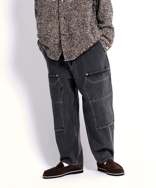 BAL ジーンズ 「BAL / バル」LOOSE FIT DENIM WORK PANT メンズ