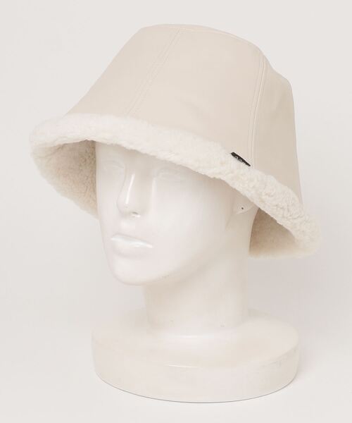 Lee（リー） 帽子 ハット MOUTON LIKE TULIP HAT/フェイクレザー