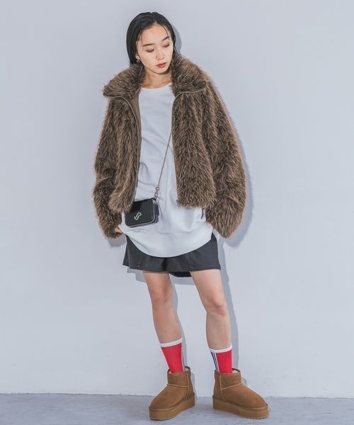 パンツ レザーライクメタリックショートパンツ/234320 レディース | JEANASIS | 15