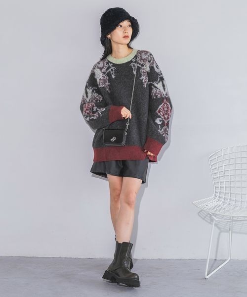 パンツ レザーライクメタリックショートパンツ/234320 レディース | JEANASIS | 16