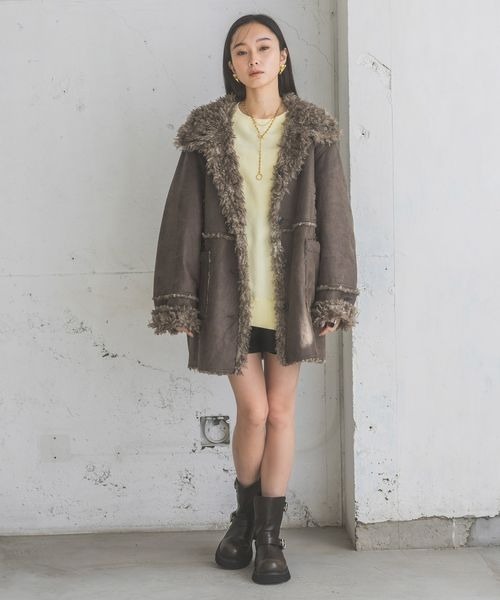 パンツ レザーライクメタリックショートパンツ/234320 レディース | JEANASIS | 05