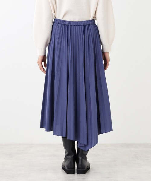 Reflect スカート 「R‐QUALITY」アシメトリープリーツスカート
