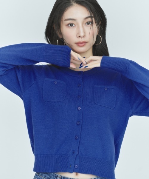 カーディガン POCKET CARDIGAN レディース