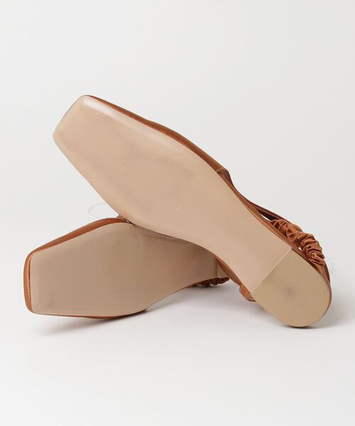 ピッピシック 38 PIPPICHIC(ピッピシック)】 CROSS STRAP SQUARE TOE SHOES