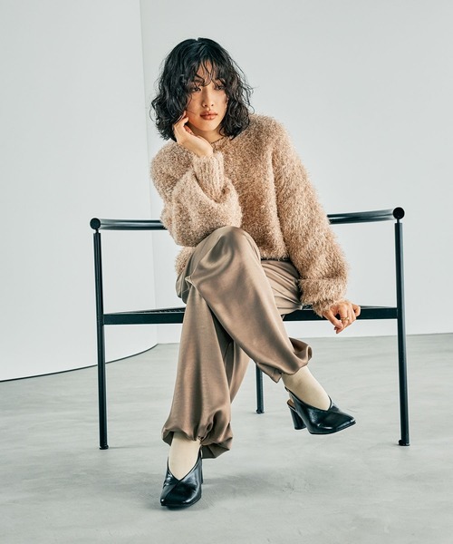 今季　LEPSIM スクエアトゥヒールパンプス　ブラック　L オケージョン用 LEPSIM｜スクエアトゥヒールパンプス | Rakuten Fashion(楽天