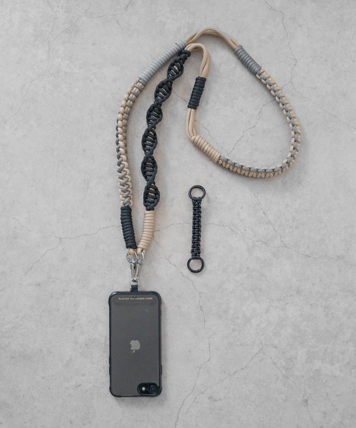 ネックレス&ストラップ&ボールペン&パラコード SENTI（センティ） PARACORD BRAIDING SHOULDER STRAP パラコード