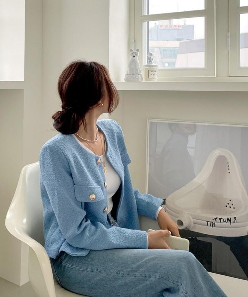 カイ テイラード ミニ ドレス ジャケット ツイードジャケット&ミニスカートSET | レディースファッション通販