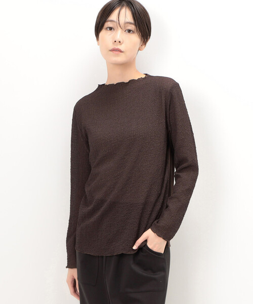 tシャツ くしゅくしゅ プルオーバー レディース