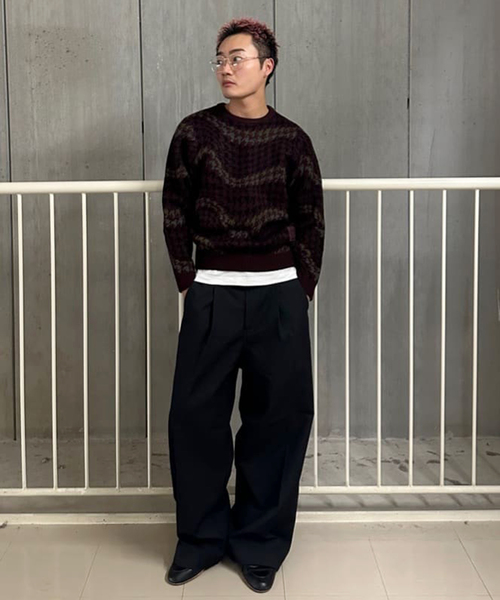 ニット セーター 「Dime/ダイム」 DSTOOTH KNIT レディース ニット セーター 「Dime/ダイム」 DSTOOTH KNIT レディース