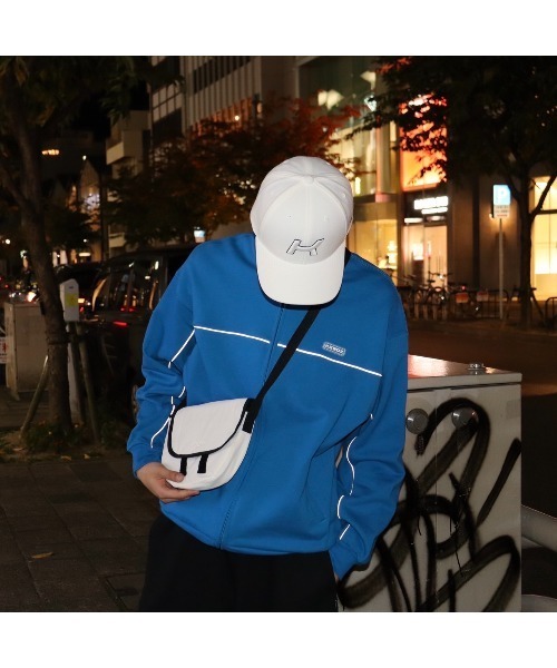 KEBOZ スタジャン KAC WAPPEN SWEAT VARSITY JACKET メンズ