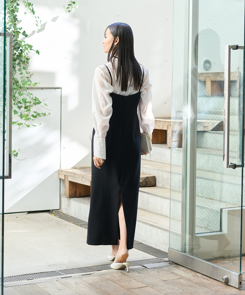 Rouge vif（ルージュ ヴィフ） ワンピース 2wayコルセット風ワンピース