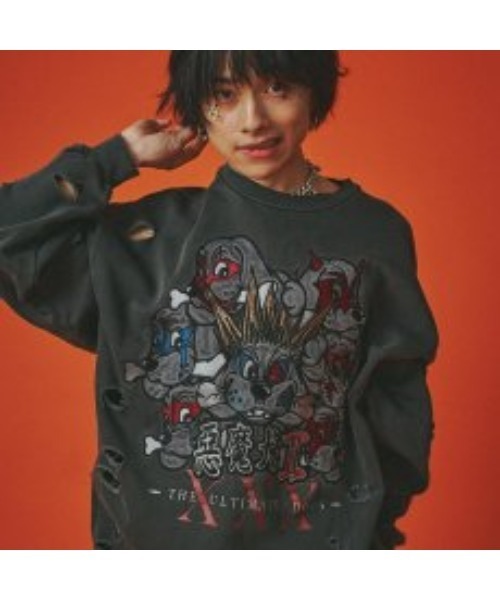 GALFY トレーナー スウェット A'GEM/9 × .kom 「GALFY