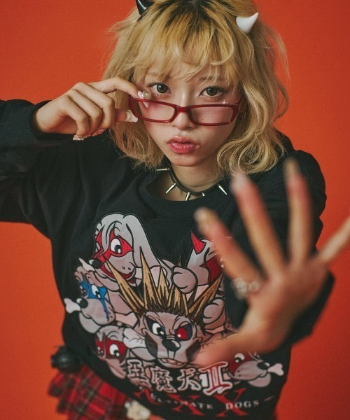 GALFY（ガルフィー） トレーナー スウェット A'GEM/9 × .kom 小暮