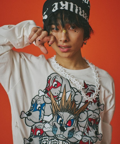 GALFY（ガルフィー） トレーナー スウェット A'GEM/9 × .kom 小暮