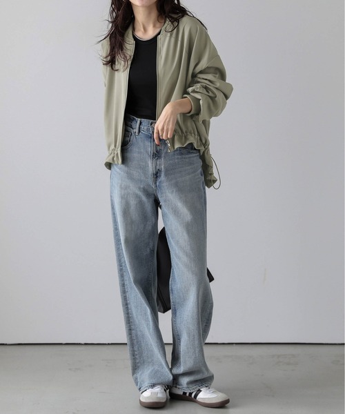 値下げ！gomme/ギャザーブルゾン生成り 値下げ！gomme/ギャザーブルゾン生成り 値下げ！gomme/ギャザー