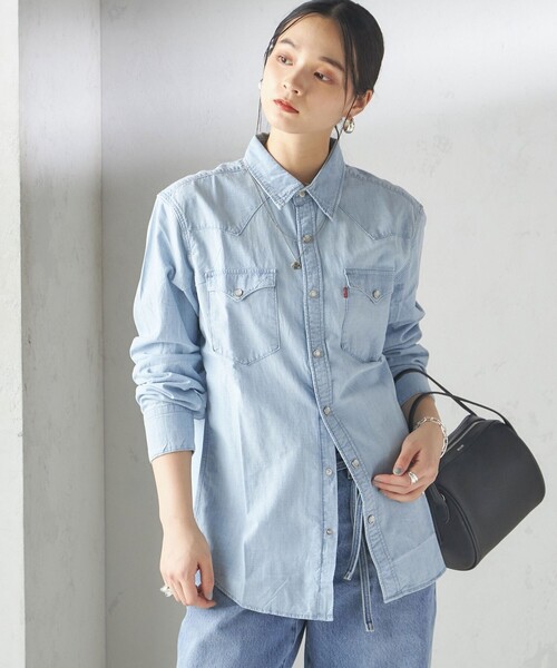 ブラウス シャツ Levi’s:BARSTOW WESTERNSTANDRAD レディース