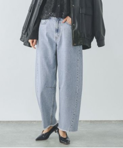 ジーンズ デニム デニムパンツ MATINEE LINE/バレルレッグデニム/288746 レディース | GLOBAL WORK | 16