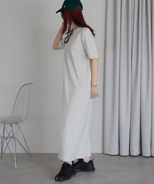 ＆HALF ワンピース リブロングワンピース : ZOZOTOWN Yahoo!店