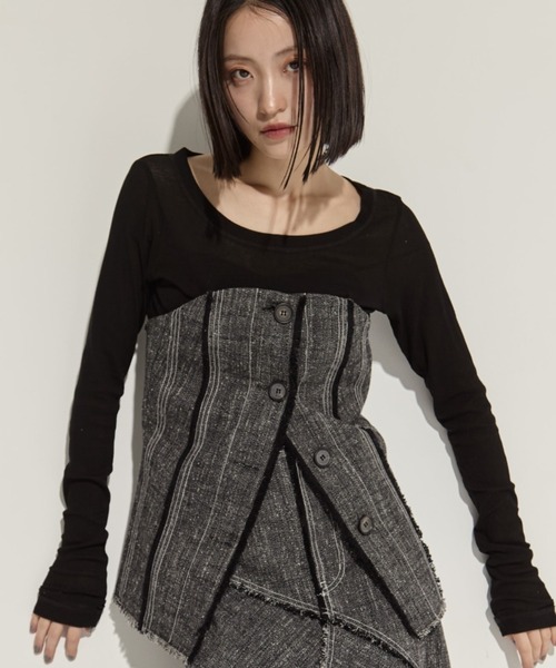 STUDIOUS（ステュディオス） tシャツ 「STUDIOUS/ステュディオス」Silk