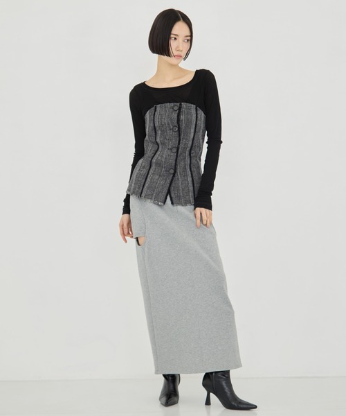 STUDIOUS（ステュディオス） tシャツ 「STUDIOUS/ステュディオス」Silk