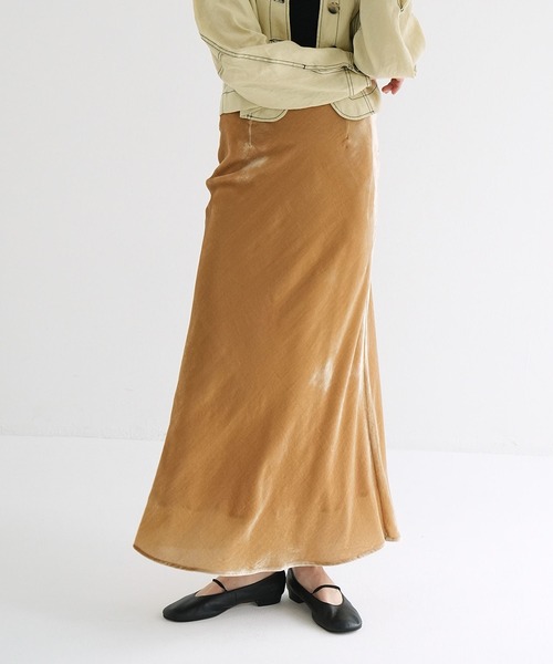 CLANE（クラネ） ロング スカート VELOR MERMAID LINE SKIRT