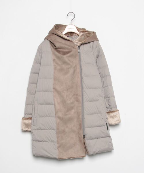 YOSOOU（ヨソオウ） ダウンコート 3 グリーン レディース : ZOZOTOWN