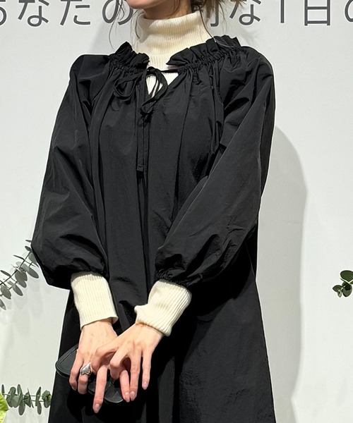 ST.ROONEY（セントルーニー） ワンピース カフタンタフタワンピース