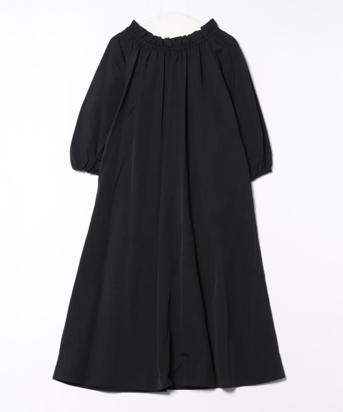 ST.ROONEY バルーンタフタワンピース ブラック　xs ST.ROONEY（セントルーニー） ワンピース カフタンタフタワンピース