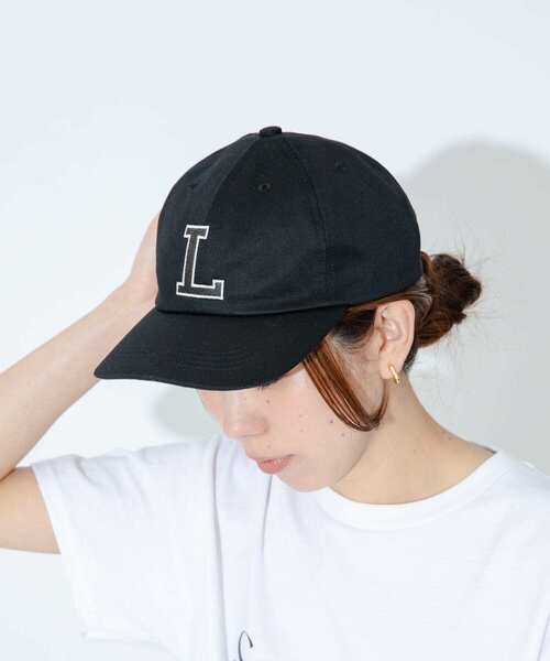 LACOSTE キャップ ブラック ラコステ LACOSTE コットンツイルLロゴキャップ （ブラック