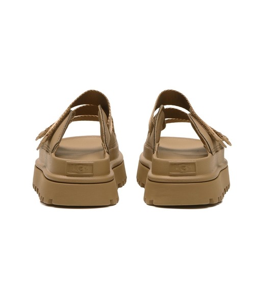 サンダル・ミュール UGG SS25 GoldenGlow Slide (1167430 DND) Ugg Dark Sand Goldenglow Women's Slide Shoes 1167430-DND
