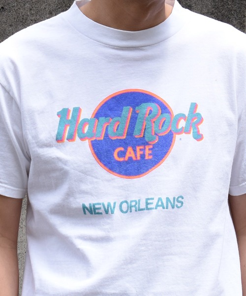 VINTAGE tシャツ 「ヴィンテージ古着」90's HARD ROCK CAFE 企業ロゴ T