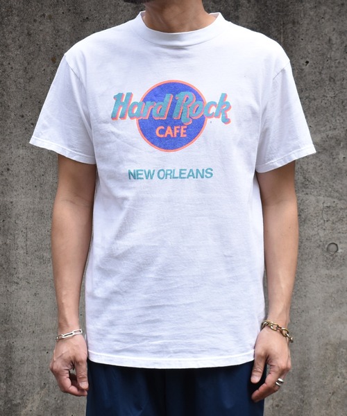 VINTAGE tシャツ 「ヴィンテージ古着」90's HARD ROCK CAFE 企業ロゴ T