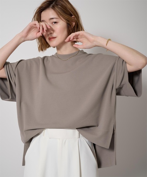 ur's（ユアーズ） tシャツ カットジョーゼットボックスシルエット