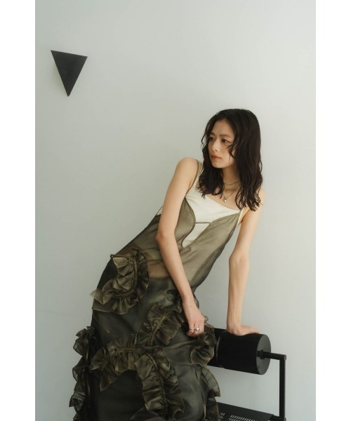 【美品】knuth marf オケージョンワンピース Knuth Marf - layered tulle one piece / レイヤード チュール
