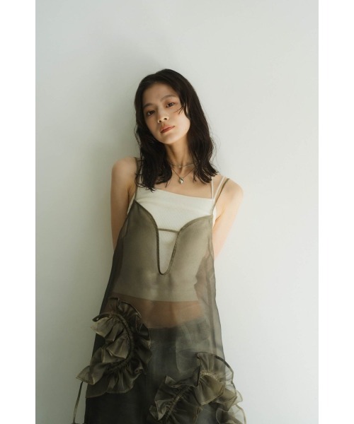 ワンピース Knuth Marf layered tulle one piece Knuth Marf - layered tulle one piece / レイヤード チュール