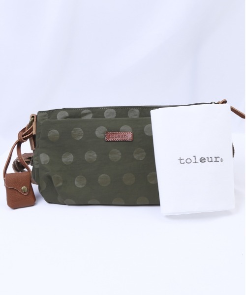 toleur ナイロンドットミニショルダー toleur（トーラ） ショルダーバッグ バッグ ナイロンドットミニ