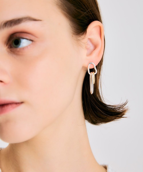 GARNI ピアス Mix Chain Pierce Style | GARNI OFFICIAL SITE GARNI