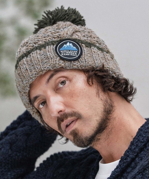 CAMBIO（カンビオ） ニット帽 ニットキャップ mko12986-「HIMALAYAN