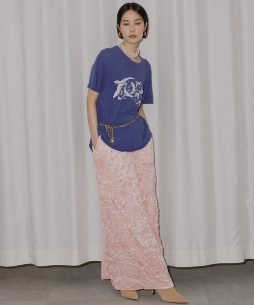 スカート Crinkle velour skirt /クリンクルベロアスカート : ZOZOTOWN