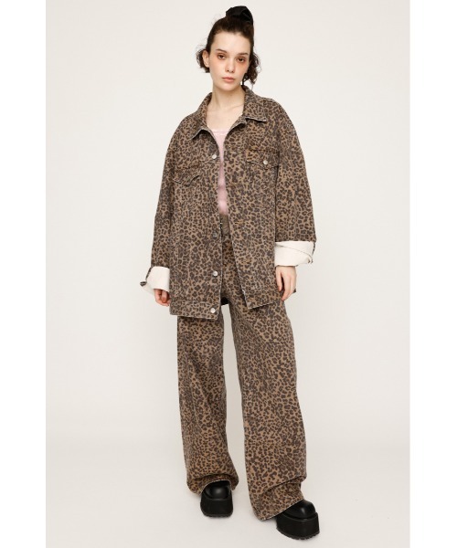 即完 TRUCKER JACKET DENIM LEOPARD デニムジャケット Trucker Jacket Denim – Leopard | Outerwear | Stüssy UK