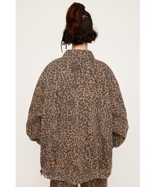 SLY デニムジャケット gジャン 「2025AW」LEOPARD 4XL DENIM JK